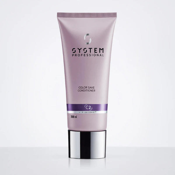 System Professional Color Save Conditioner tube on a white background