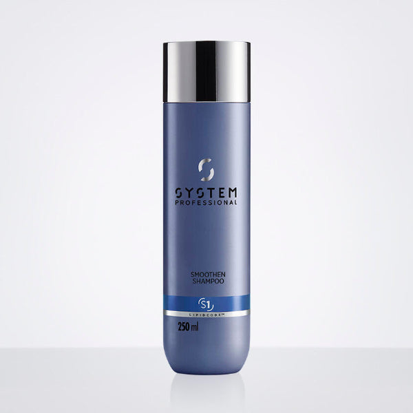 System Professional shampoo bottle on a white background