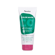Fanola Color Mask Clover Green hair mask tube on a white background