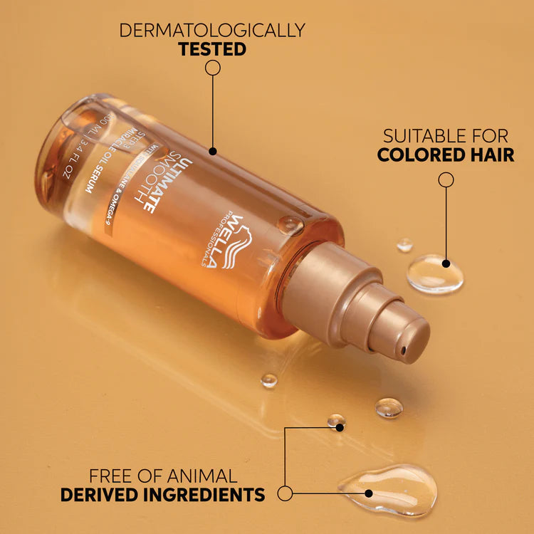 WELLA ULTIMATE SMOOTH MIRACLE OIL SERUM- 100ML