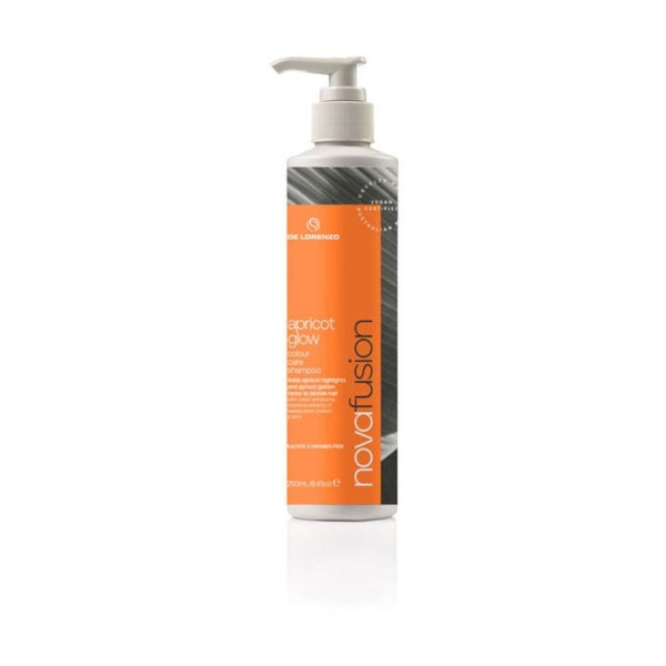 NovaFusion hair product bottle on a white background