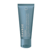 Blue tube of Davroe Formation hair product on a white background