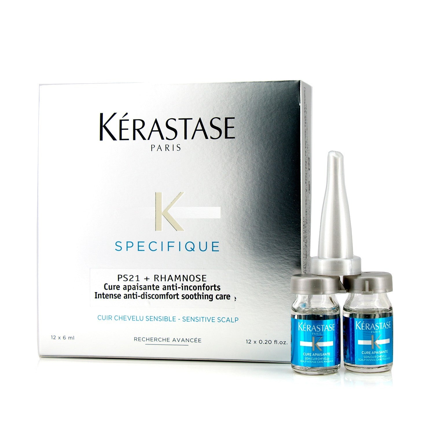 Specifique Intense Anti-Discomfort Soothing Care (Sensitive Scalp) 12x6ml