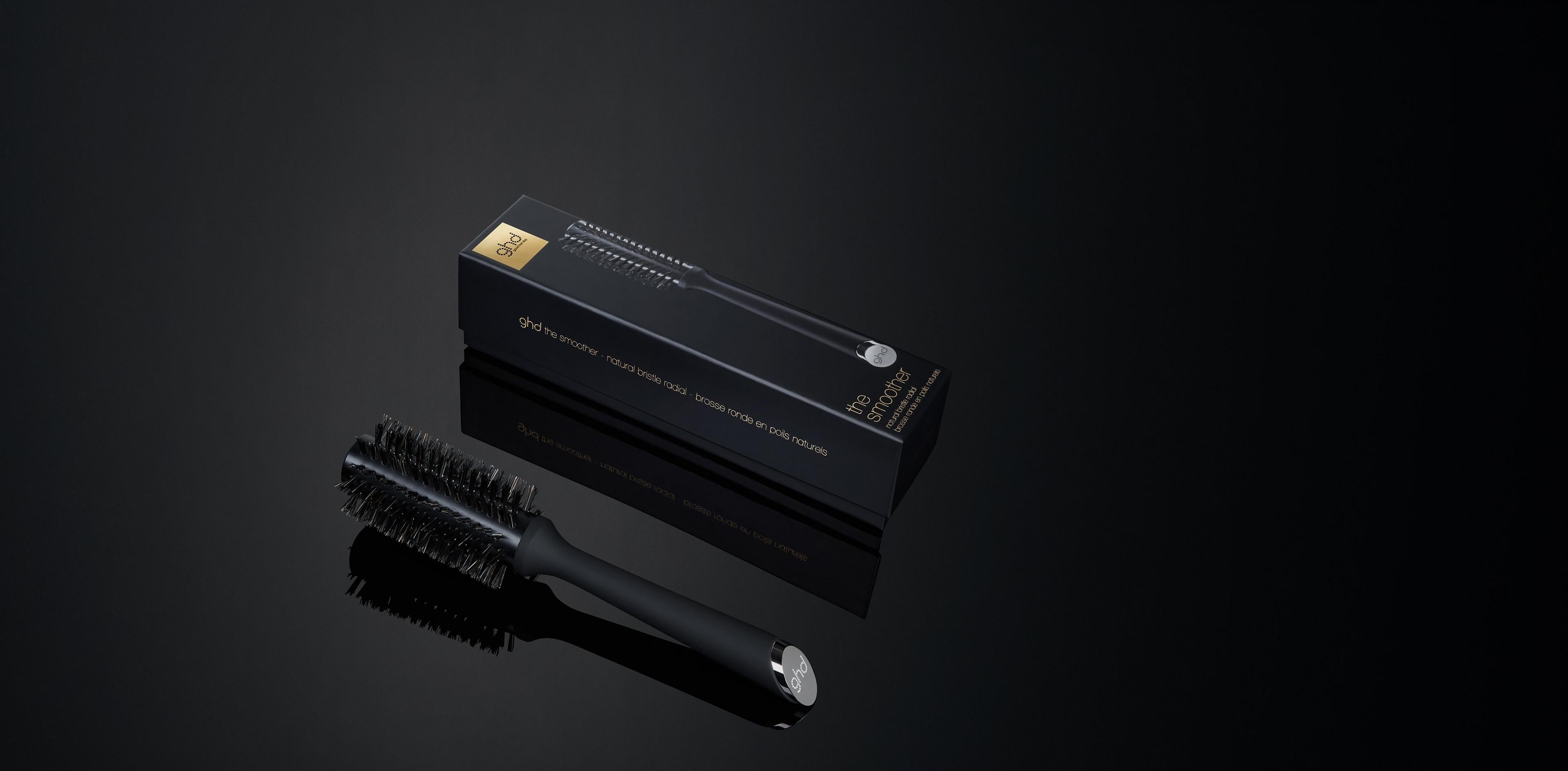 GHD THE SMOOTHER - NATURAL BRISTLE BRUSH SIZE 2 (35MM BARREL)