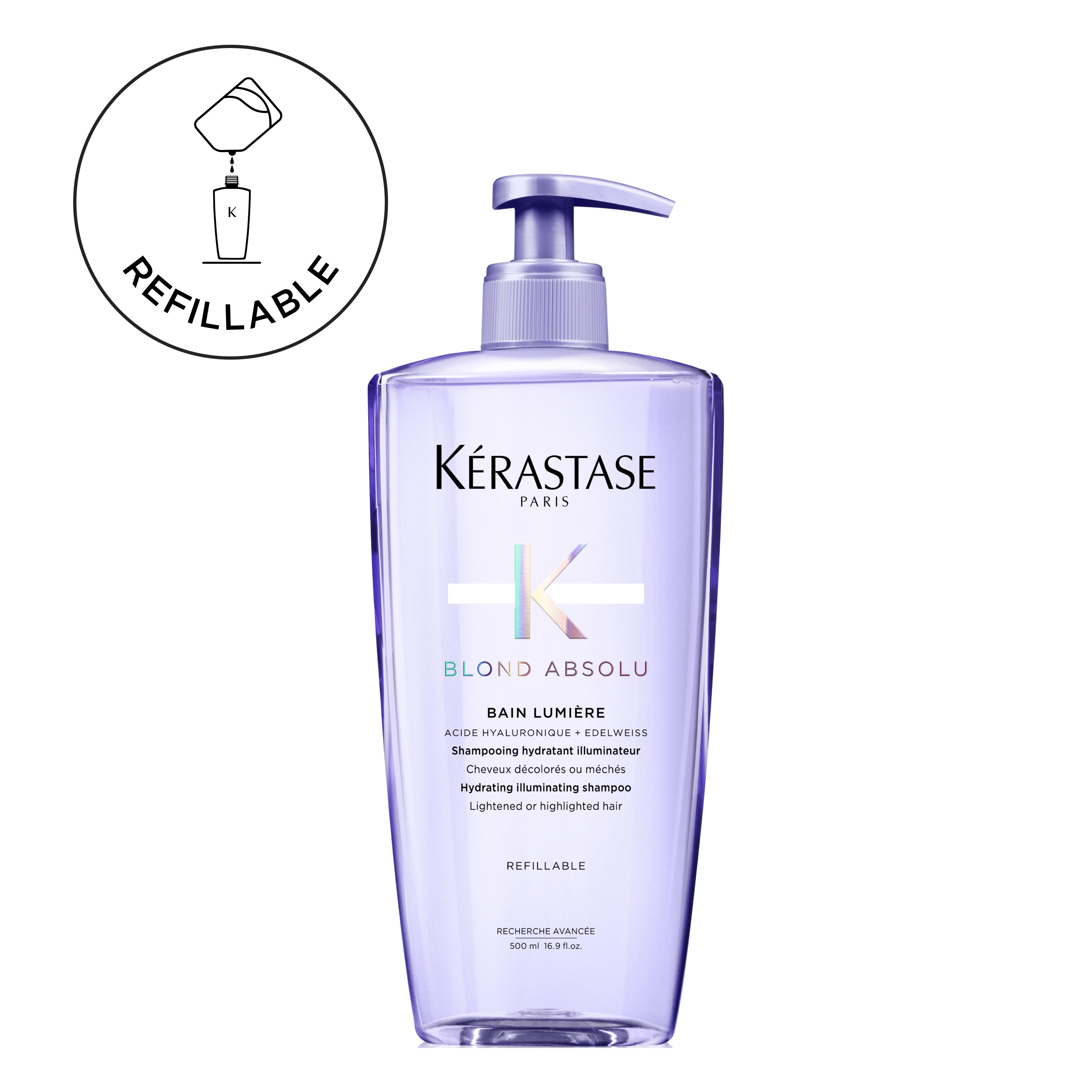 Blond Absolu Bain Lumiére Shampoo For Lightened and Highlighted Hair 500mL