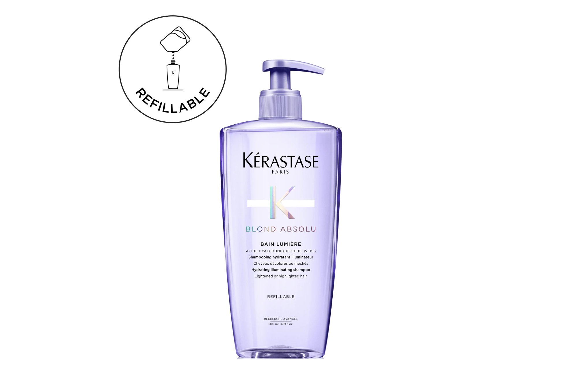 Blond Absolu Bain Lumiére Shampoo For Lightened and Highlighted Hair 500mL