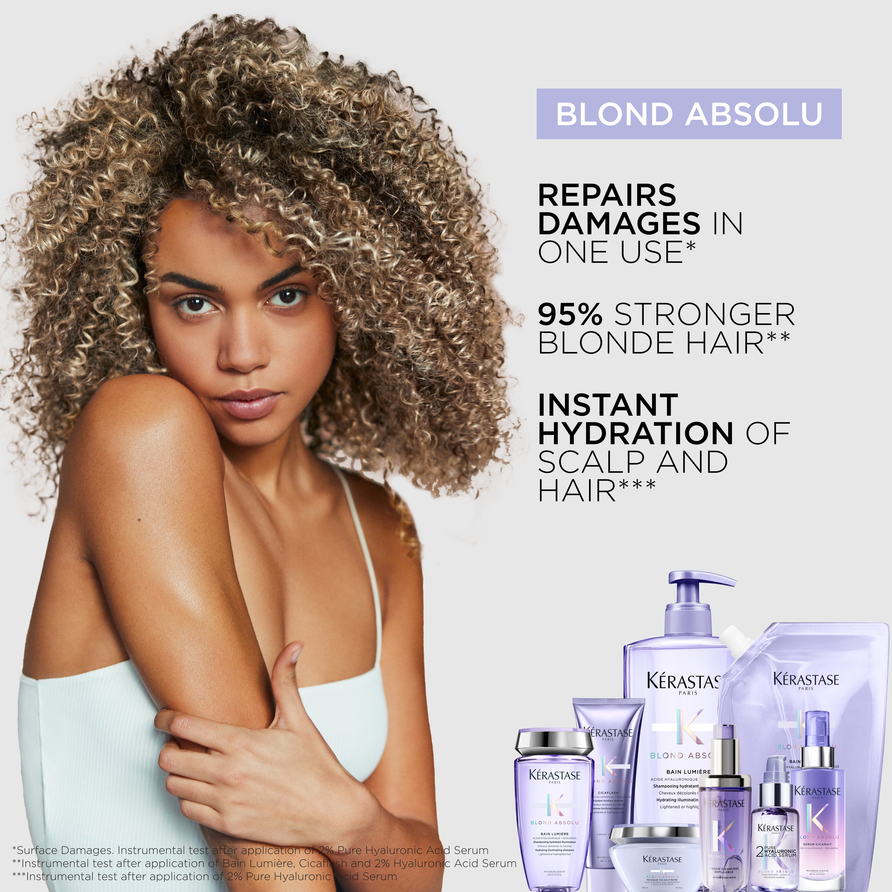 Blond Absolu Bain Lumiére Shampoo For Lightened and Highlighted Hair 500mL