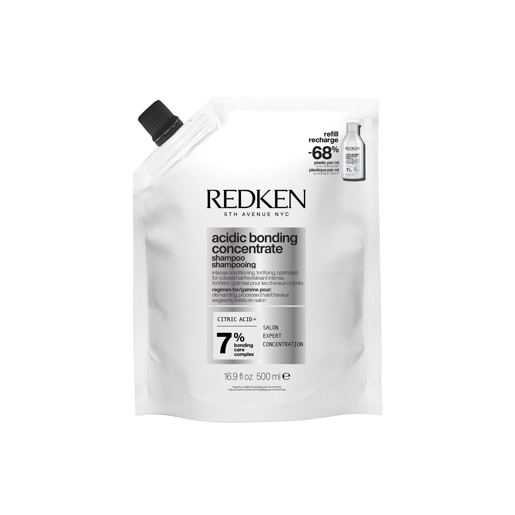 ACIDIC BONDING CONCENTRATE SHAMPOO 500ML REFILL