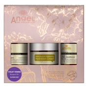 Angel Violet tone  pack with helichrysum hydration cream