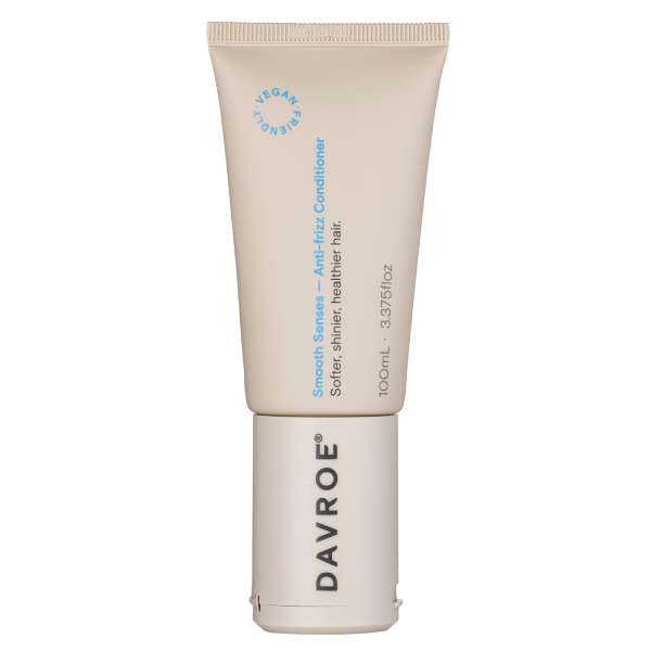 Davroe hair care product tube on a white background