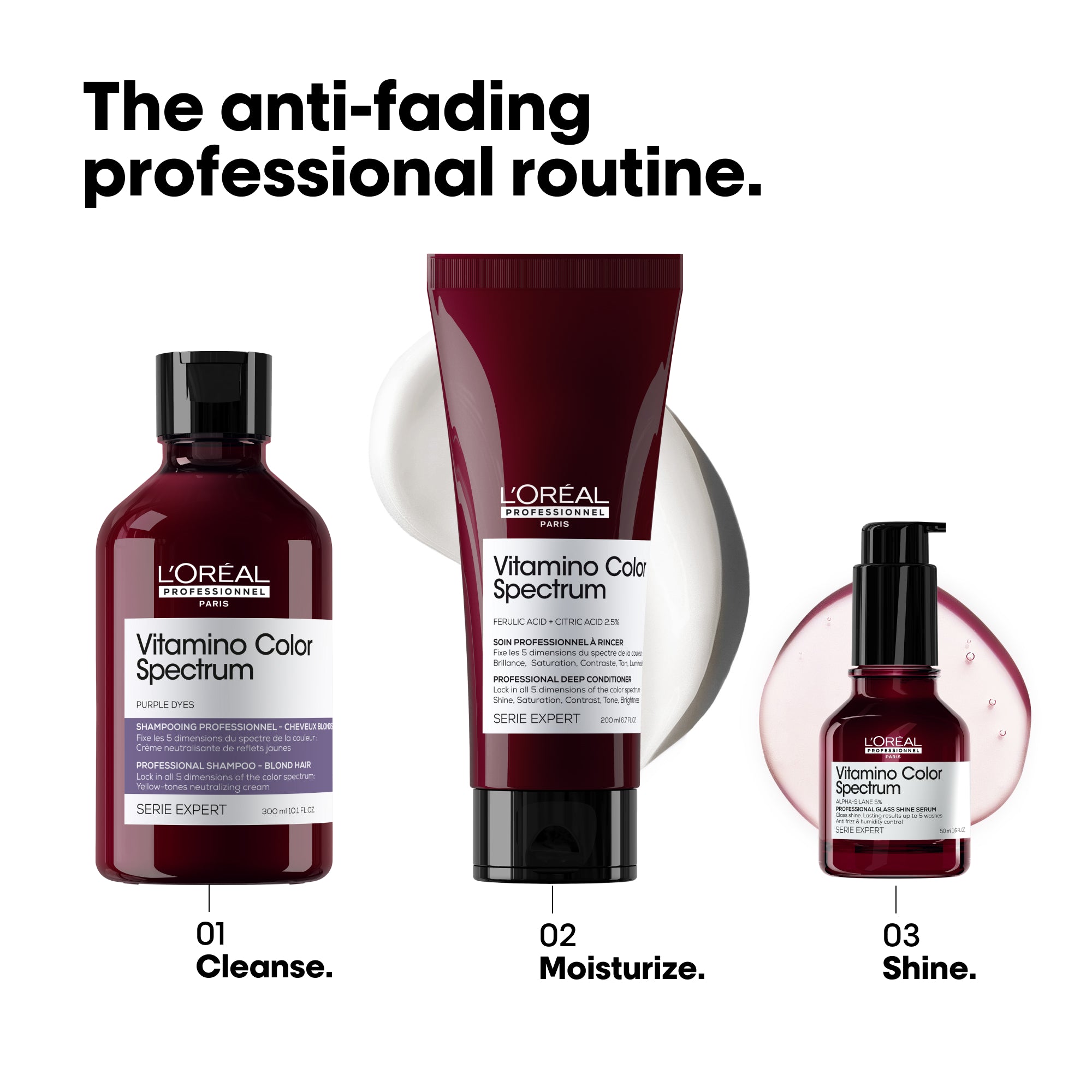 Vitamino Color Spectrum Purple Shampoo 300mL