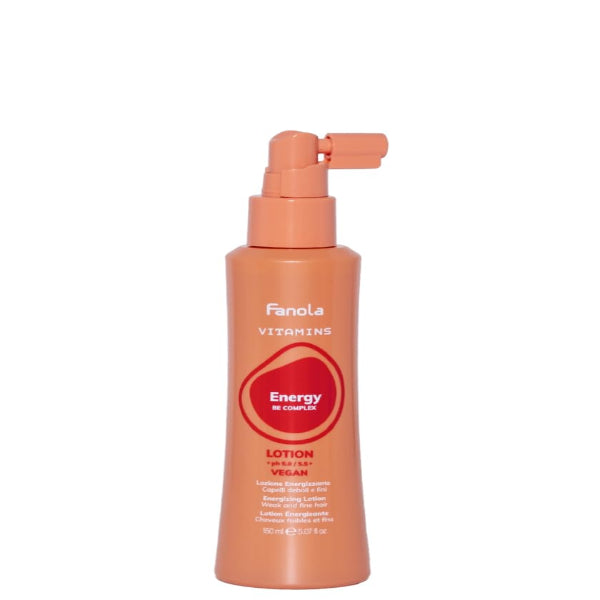 Fanola Energy Lotion bottle on a white background