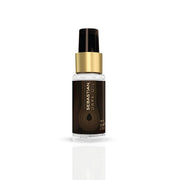 Sebastian Dark Oil bottle with gold cap on a white background