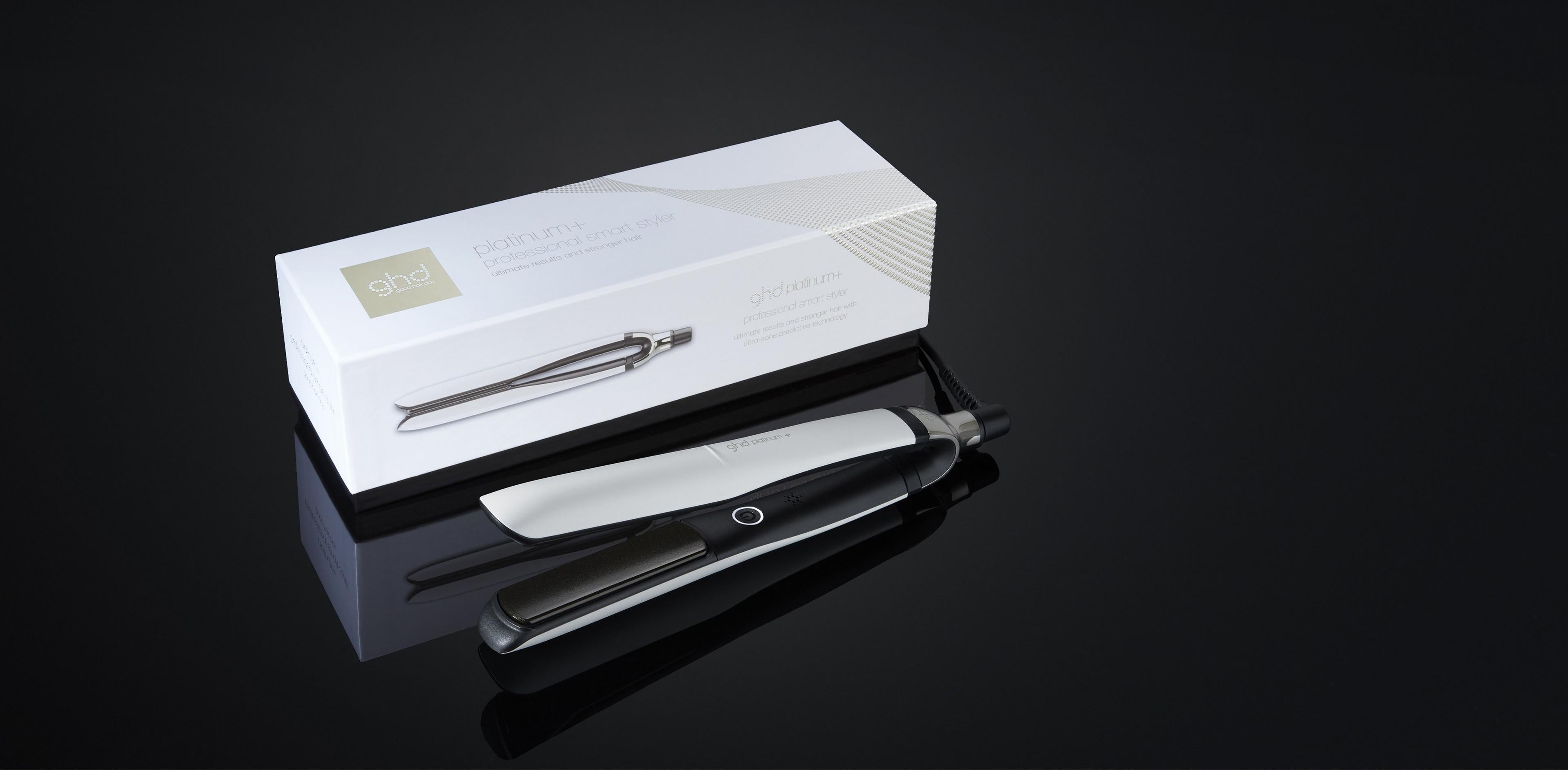 GHD PLATINUM+ PROFESSIONAL HAIR STRAIGHTENER (26MM PLATE) WHITE