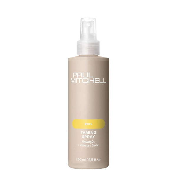 Paul Mitchell Kids Taming Spray bottle on a white background