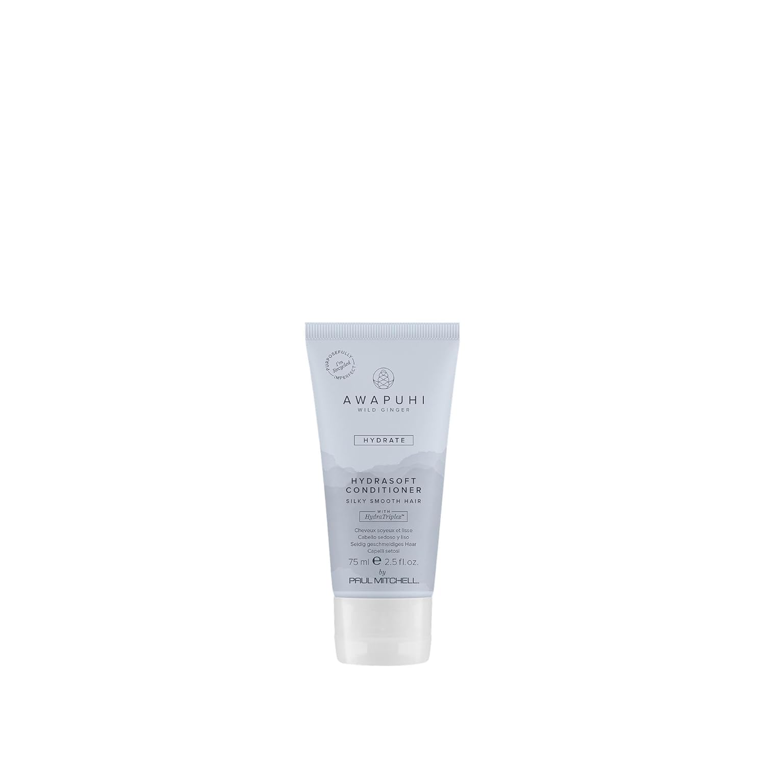 Tube of Awapuhi hair product on a white background