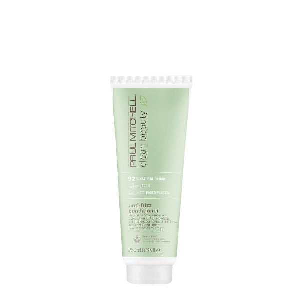 Paul Mitchell anti-frizz conditioner bottle on a white background