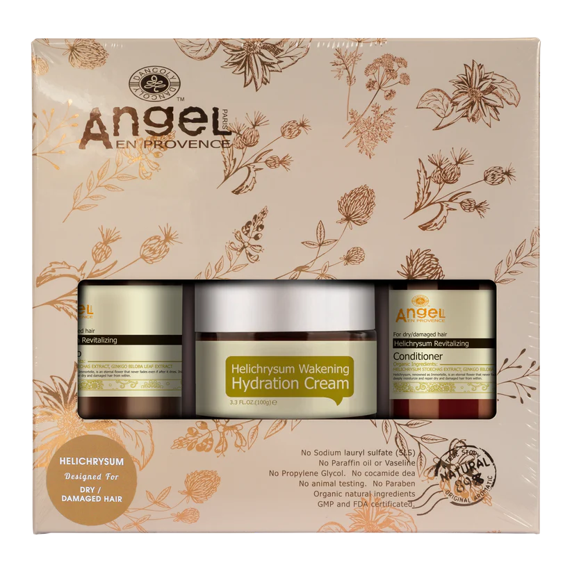 Angel Helichrysum pack with helichrysum hydration cream