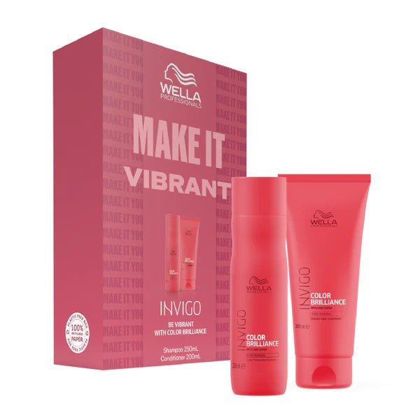 Wella Invigo Be Vibrant Color Brilliance duo Hair Care Gift Pack