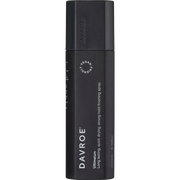 Black Davroe hair spray bottle on a white background
