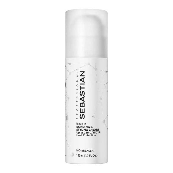 Sebastian hair care product bottle on a white background