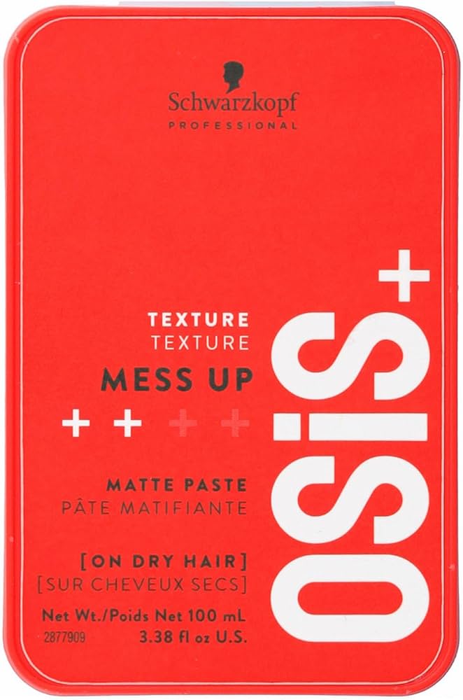 Schwarzkopf OSiS+ MESS UP - MATTE PASTE FOR MESSY STYLES