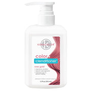 Keracolor color + clenditioner bottle for rose gold hair on a white background