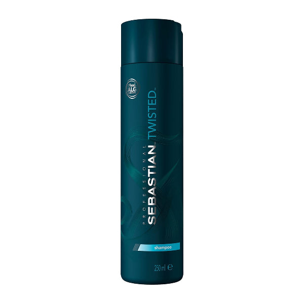 Sebastian Twisted shampoo bottle on a white background