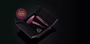 NEW GHD DELUXE HAIR DRYER AND STRAIGHTENER GIFT SET IN CHERRY CHIC