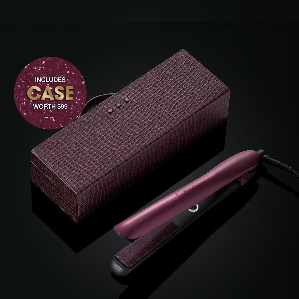 NEW GHD GOLD® HAIR STRAIGHTENER (26MM PLATE) CHERRY CHIC