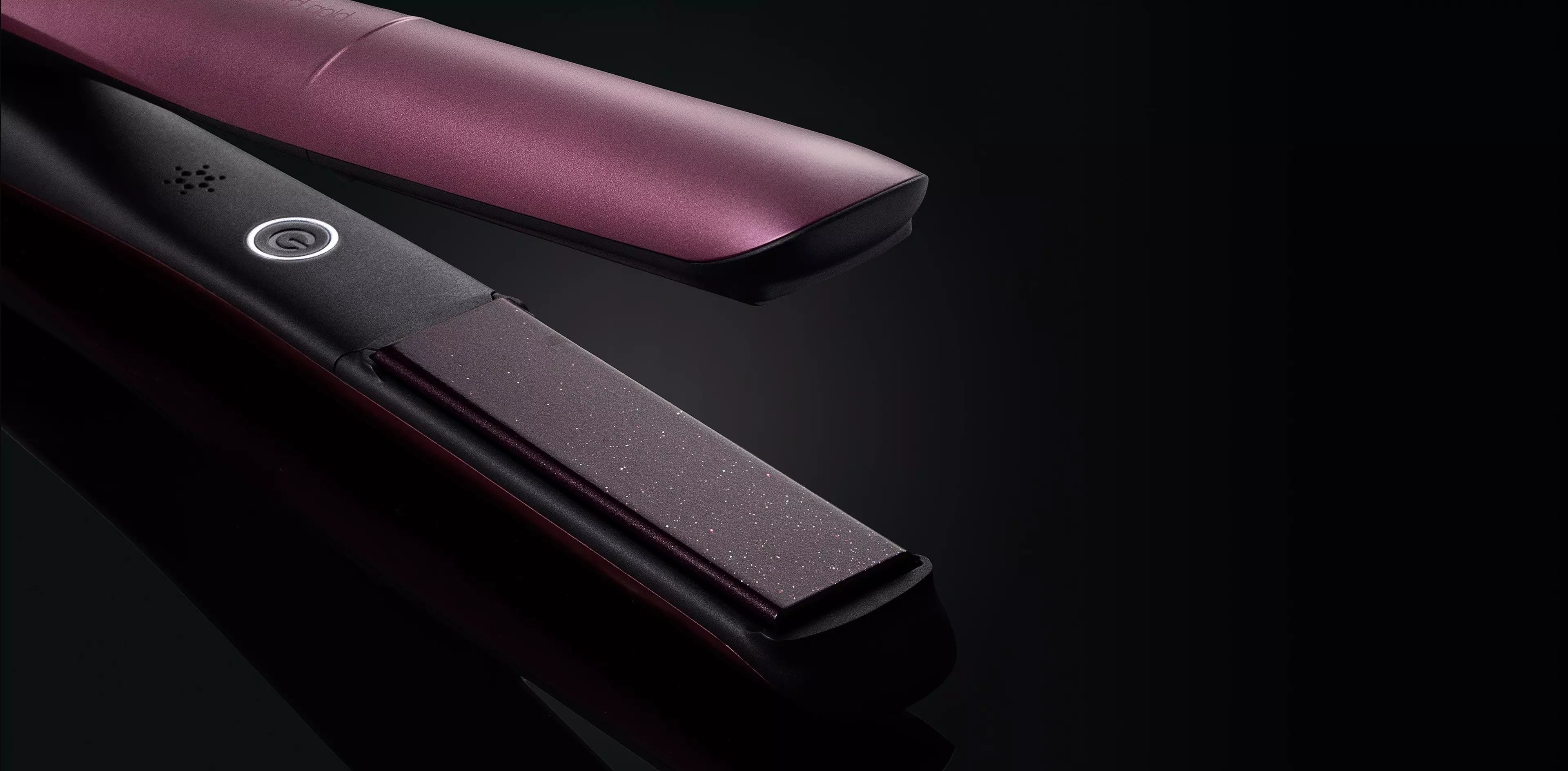 NEW GHD GOLD® HAIR STRAIGHTENER (26MM PLATE) CHERRY CHIC