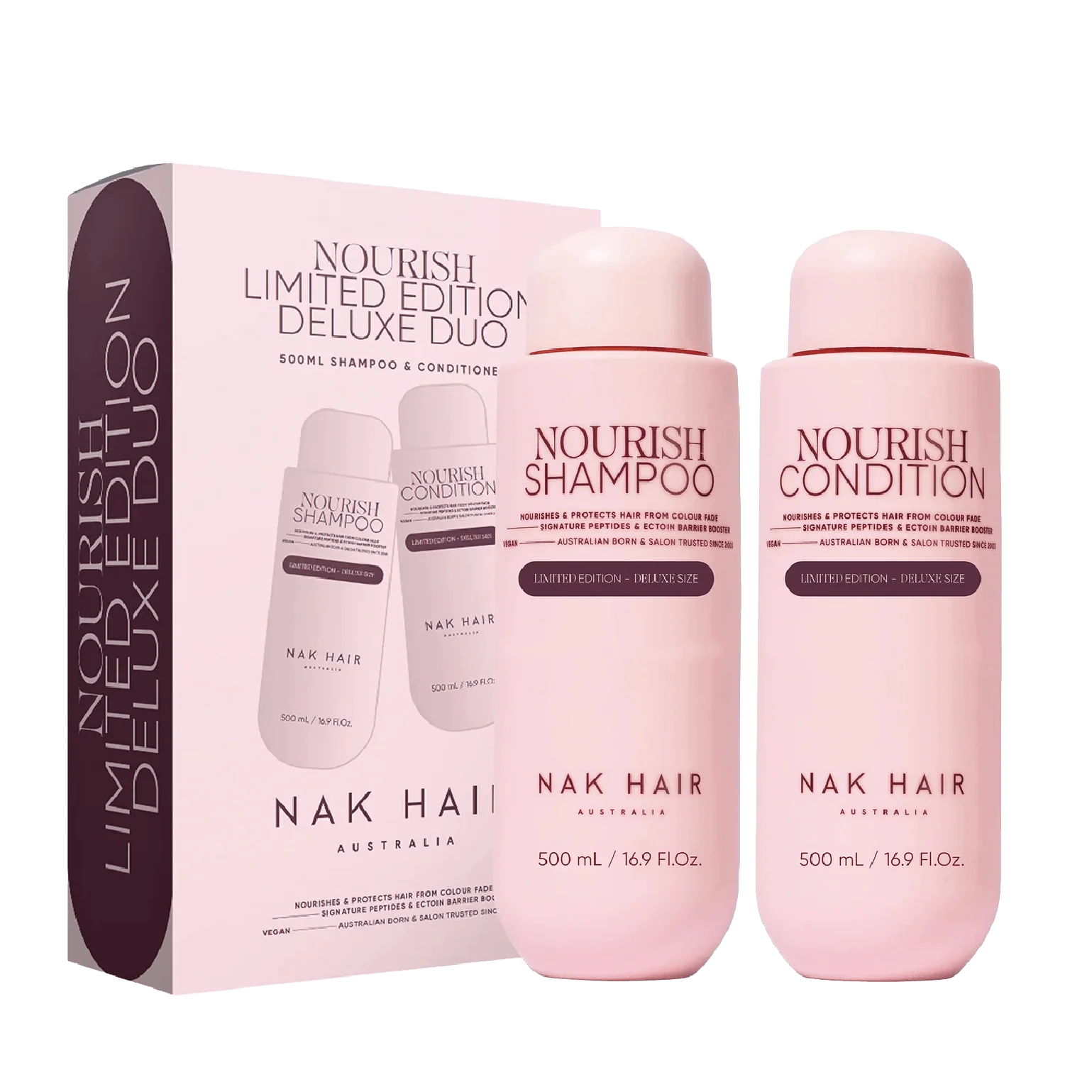 Nak Nourish 500ml Duo - Shampoo & Conditioner