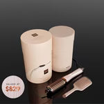 NEW GHD DUET BLOWDRY HAIR DRYER BRUSH FESTIVE GIFT SET IN CASHMERE BEIGE