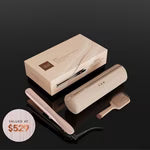 NEW GHD GOLD HAIR STRAIGHTENER FESTIVE GIFT SET IN CASHMERE BEIGE