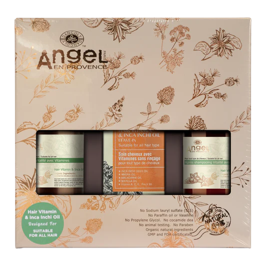 Angel Inca Inchi pack with leave in oil