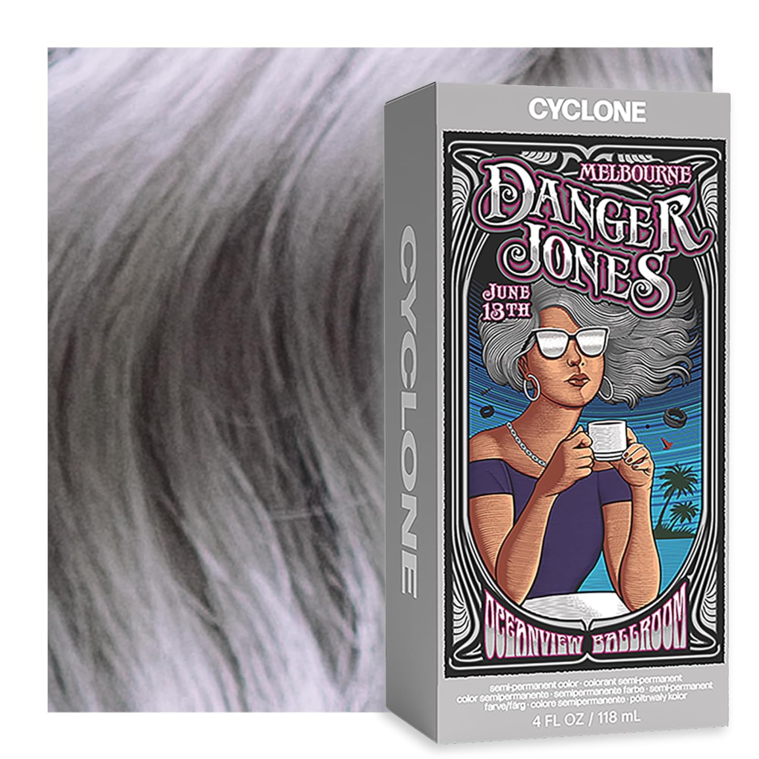 DANGER JONES SEMI CYCLONE - Silver 118ML