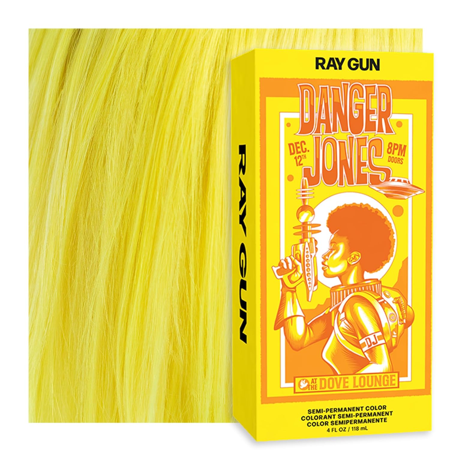 DANGER JONES SEMI RAY GUN - Neon Yellow 118ML