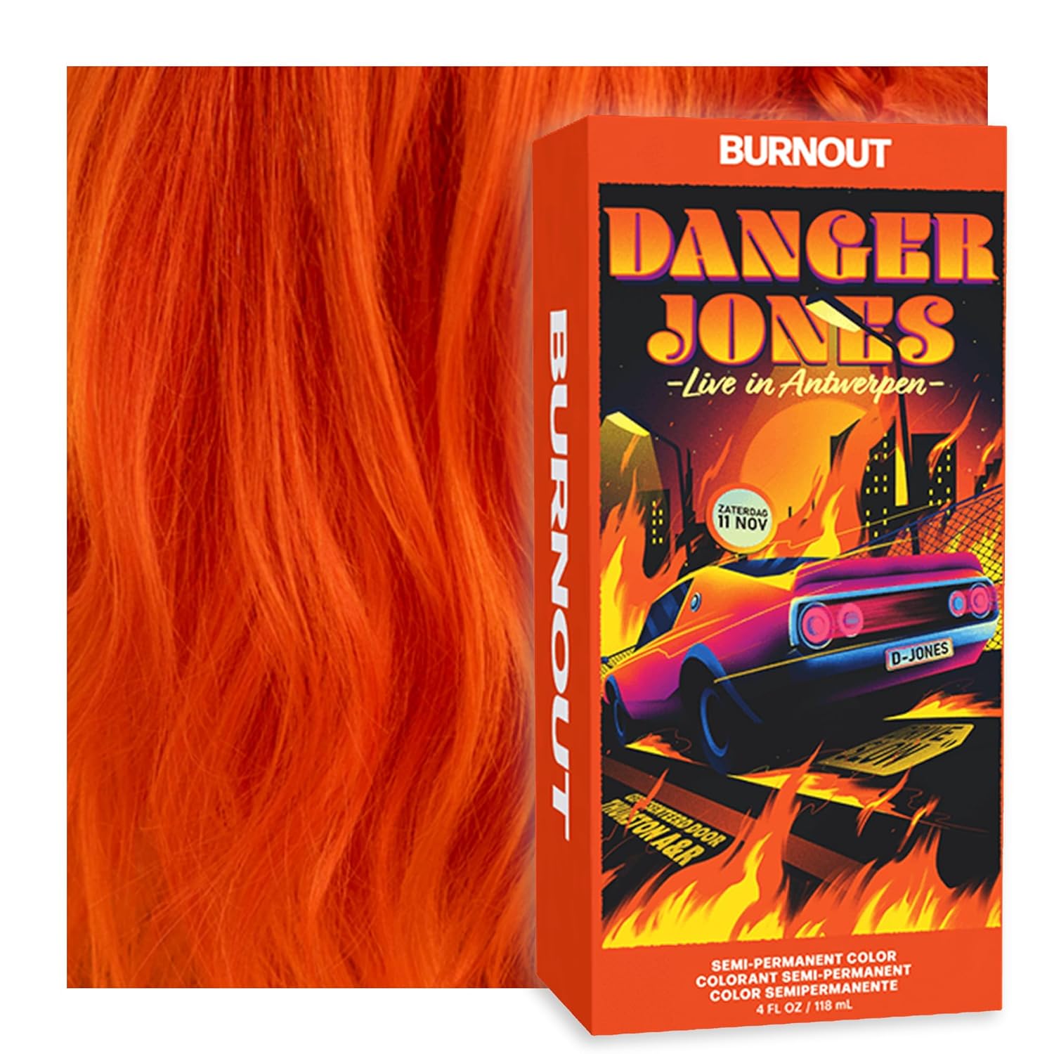 DANGER JONES SEMI BURNOUT - Orange 118ML
