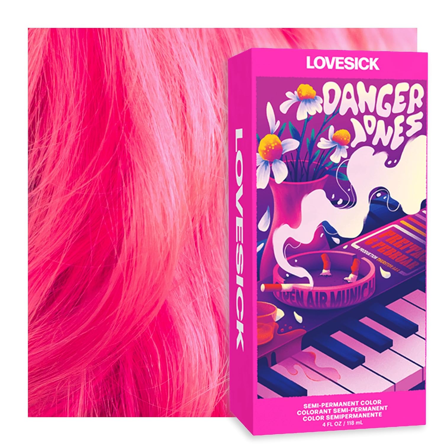 DANGER JONES SEMI LOVESICK - Neon Pink 118ML