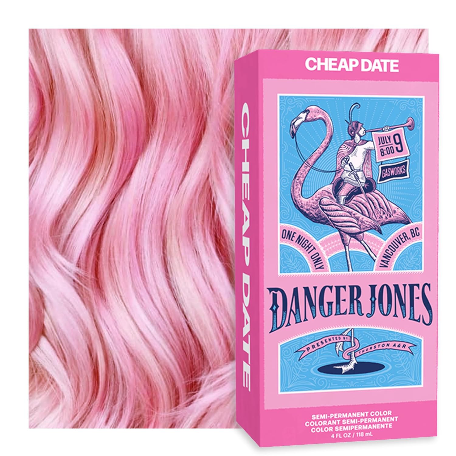 DANGER JONES SEMI CHEAP DATE - Light Pink 118ML