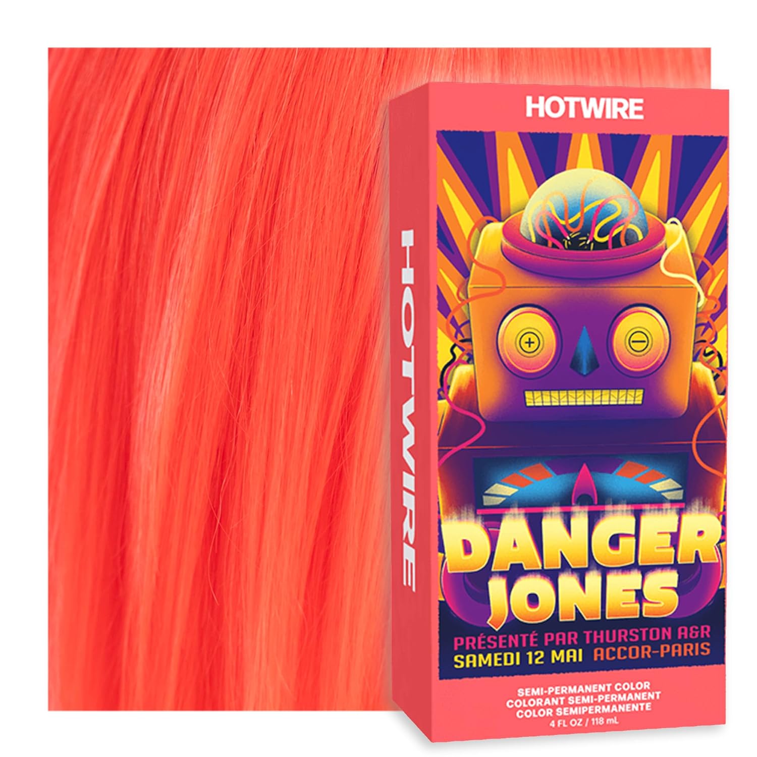 DANGER JONES SEMI HOTWIRE - Neon Orange 118ML