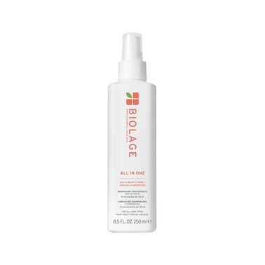 BIOLAGE spray bottle on a white background