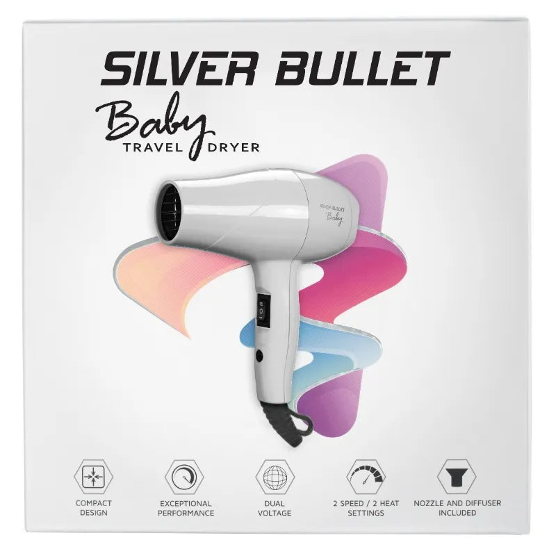 Silver Bullet METALLIC BABY WHITE DRYER