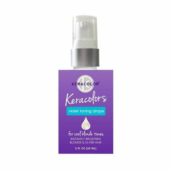 Keracolors Violet Toning Drape bottle on a white background