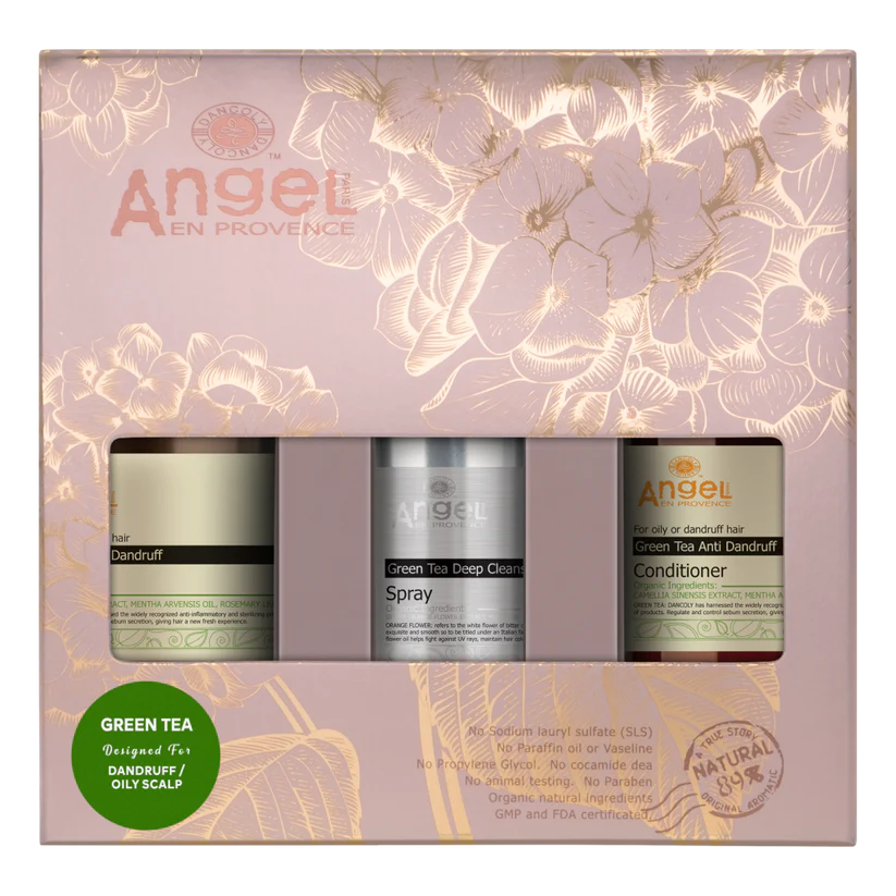 Angel Green Tea  pack with Deep cleansing spray