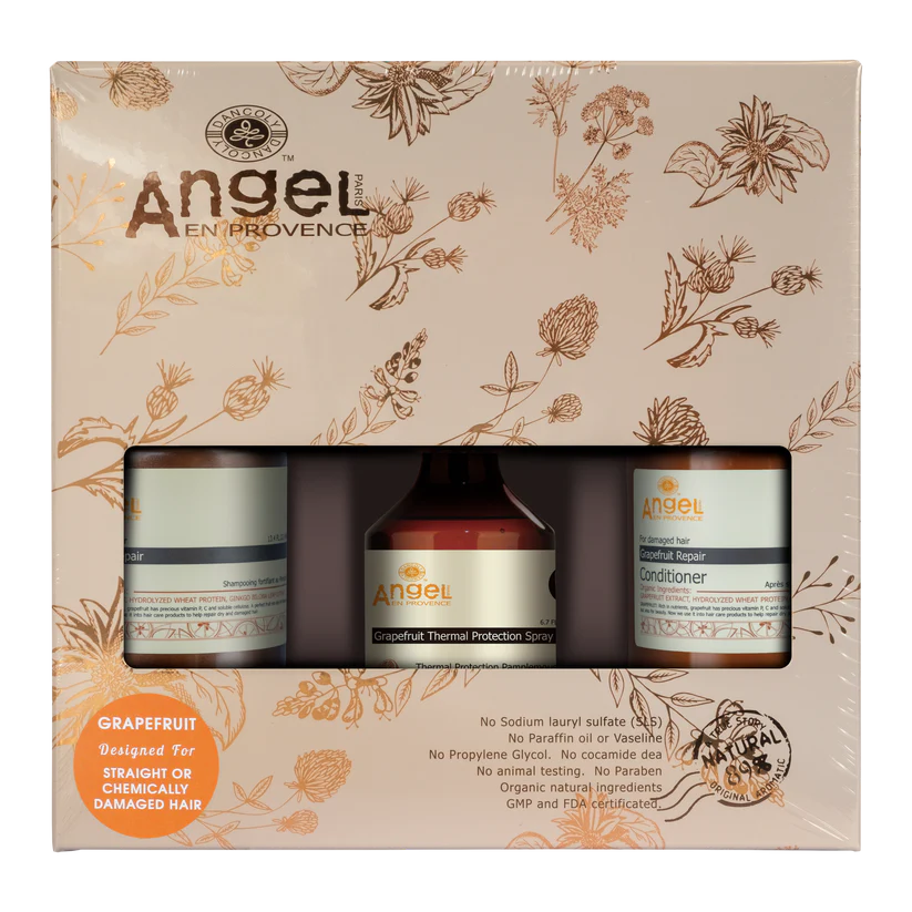 Angel Grapefruit pack with Thermal protection spray