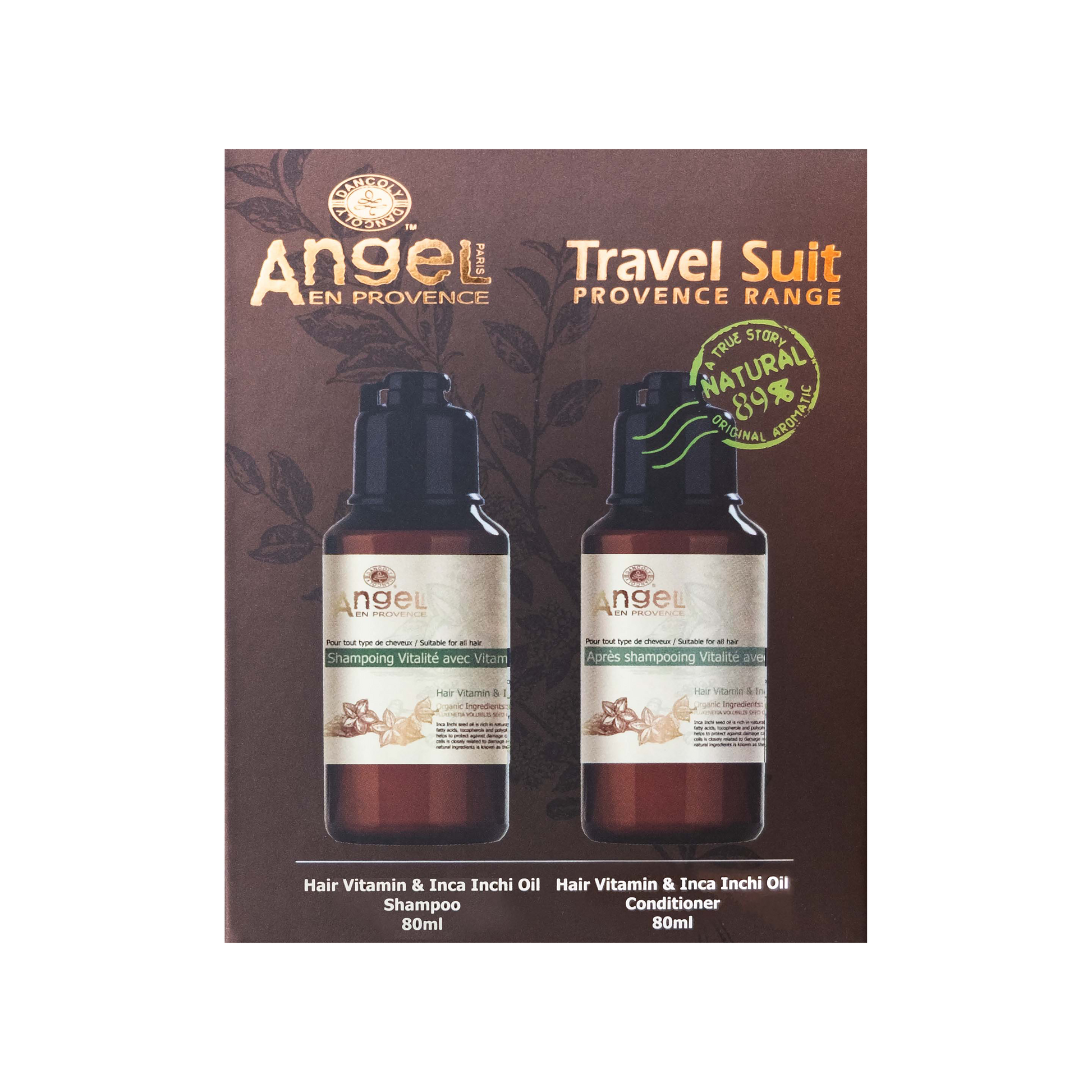 Angel EN PROVENCE Hair Vitamin & Inca Inchi Travel Duo