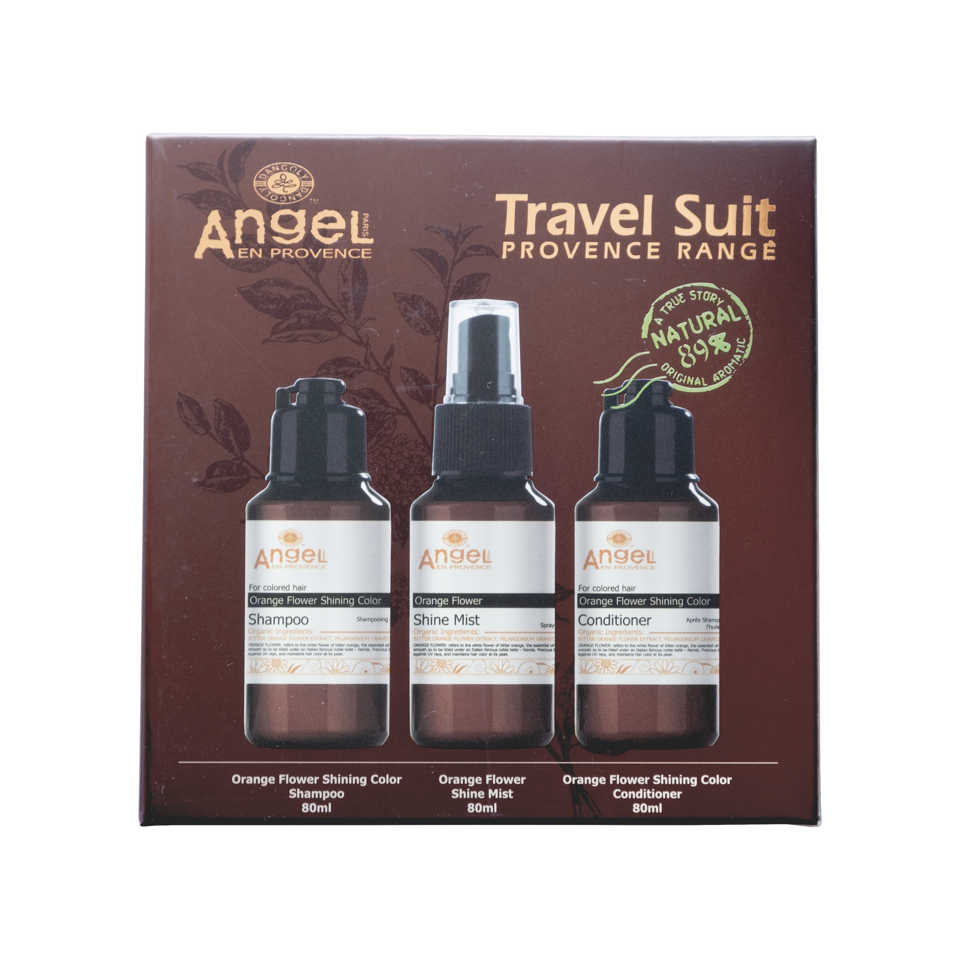 Angel EN PROVENCE Orange Flower Travel Trio