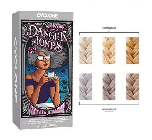 DANGER JONES SEMI CYCLONE - Silver 118ML