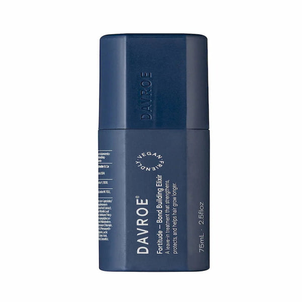 Blue bottle with 'DAVROE' branding on a white background